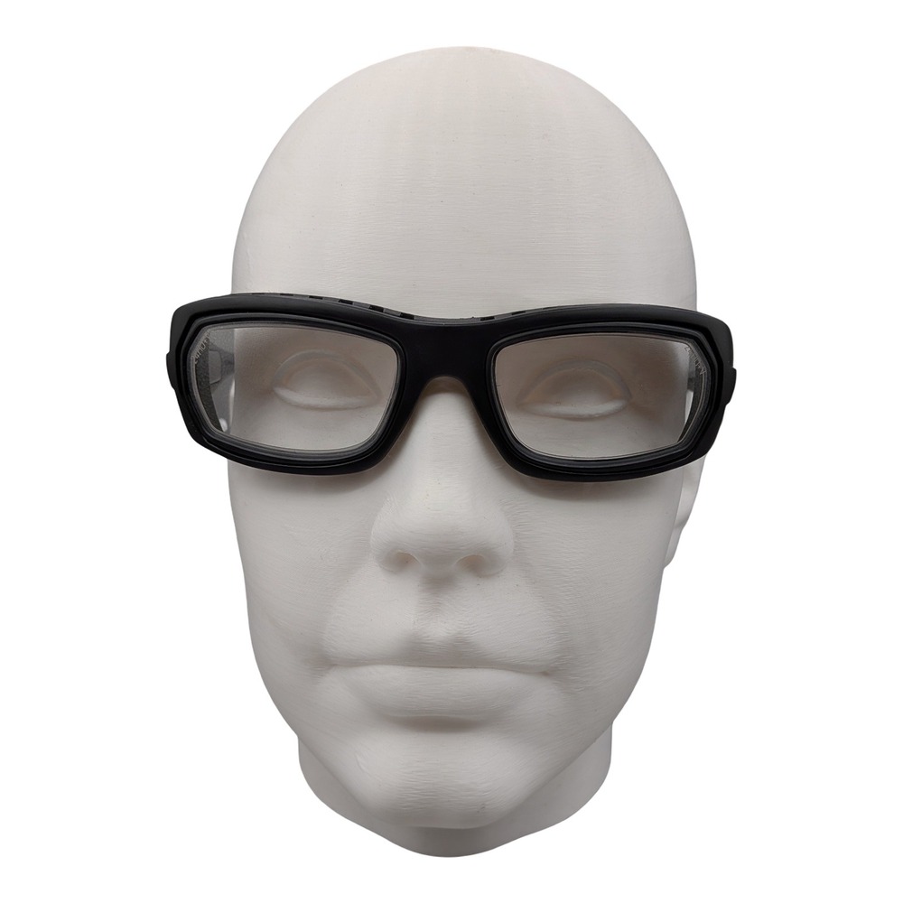 Pentax Z87-2 Black Safety Glasses ZT25-6 127mm ANSI Z87-2 CSA Z94.3 Armani Case